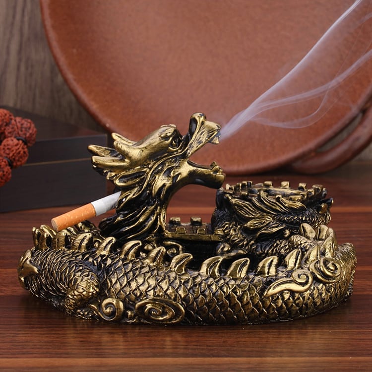 Retro Dragon Ashtray