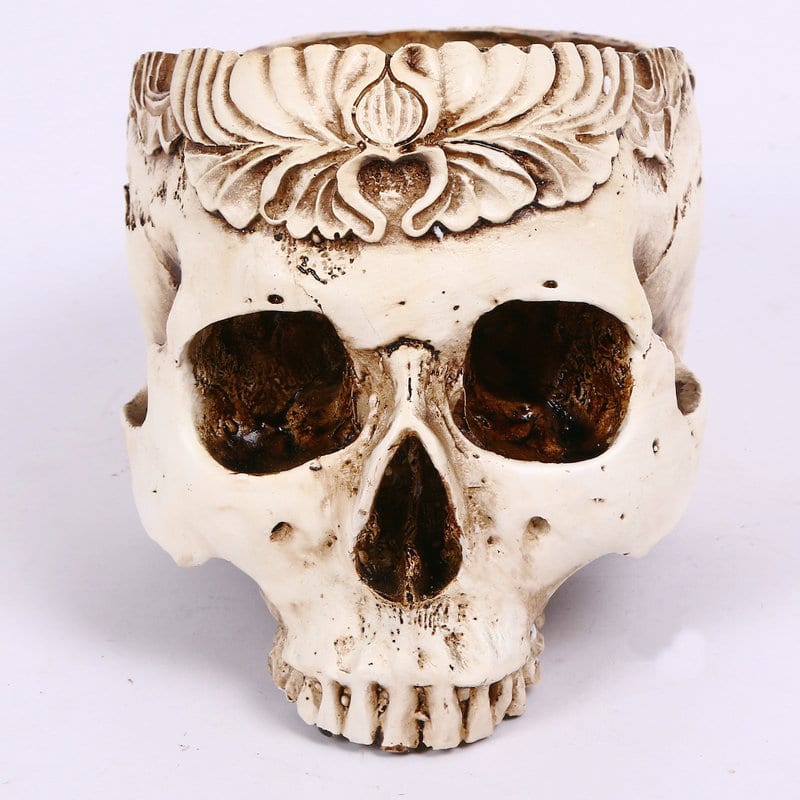 Skull cool Ashtray made from resin