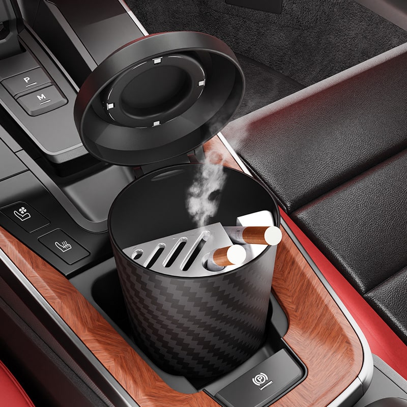 Car Ashtray With Lid