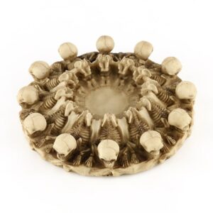Gothic Skulls Ashtray - Twelve Skeletons - Resin