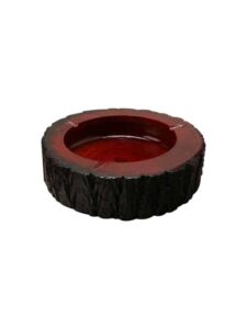 Wooden Ashtray (Polished Camphor Wood)