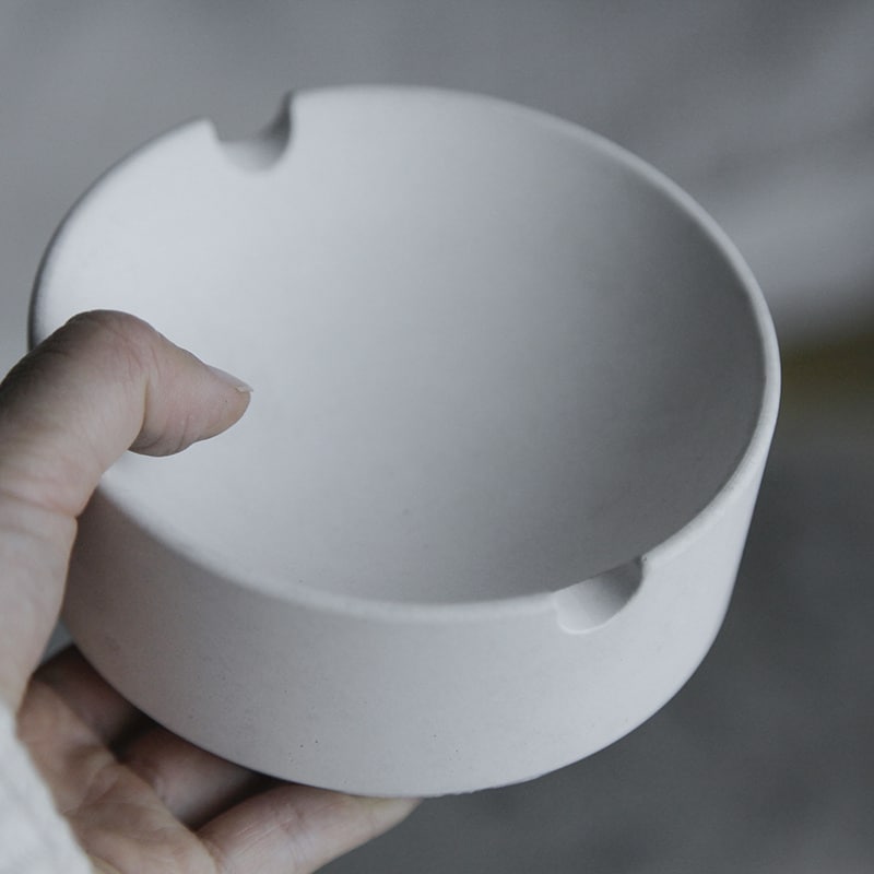 Modern Ashtray Minimalist Cement