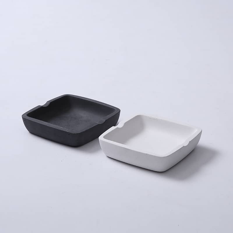 Modern Cement Ashtrays Minimalist Ash Trays