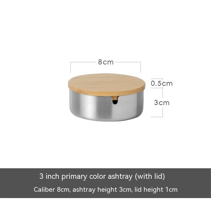 Metal Outdoor Ashtray With Lid Cheap