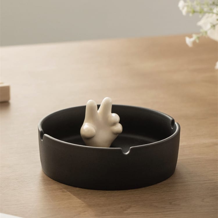 Victory Ashtray Peace Sign Tray